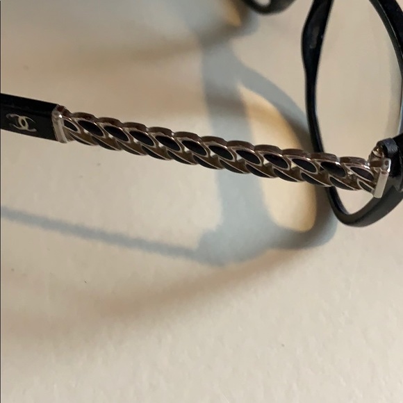 Chanel Women's Glasses Frames and Case Adults Black Gold - Picture 6 of 16